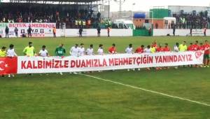 Amedspor, Mehmetçik Pankartıyla Oyuna Start Verdi