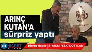 Arınç'tan Kutan'a Sürpriz