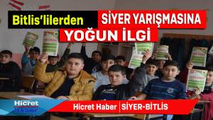Bitlis'liler Siyer Yarışmasına Yoğun İlgi Gösterdiler