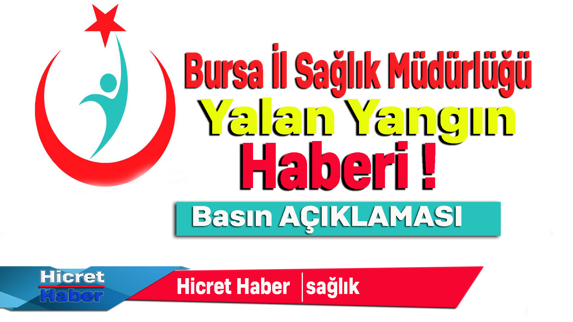 Bursa İl Sağlık Müdürlüğü Yangın Değil Kuru Gaz