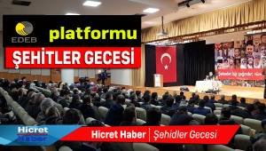 Bursa Şehidler Gecesi İle Şehidleri Anma Programı Düzenledi