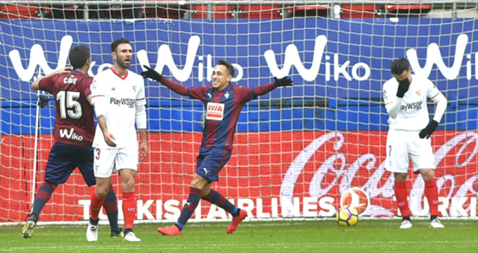 Eibar, Sevilla'yı 5-1 Yendi