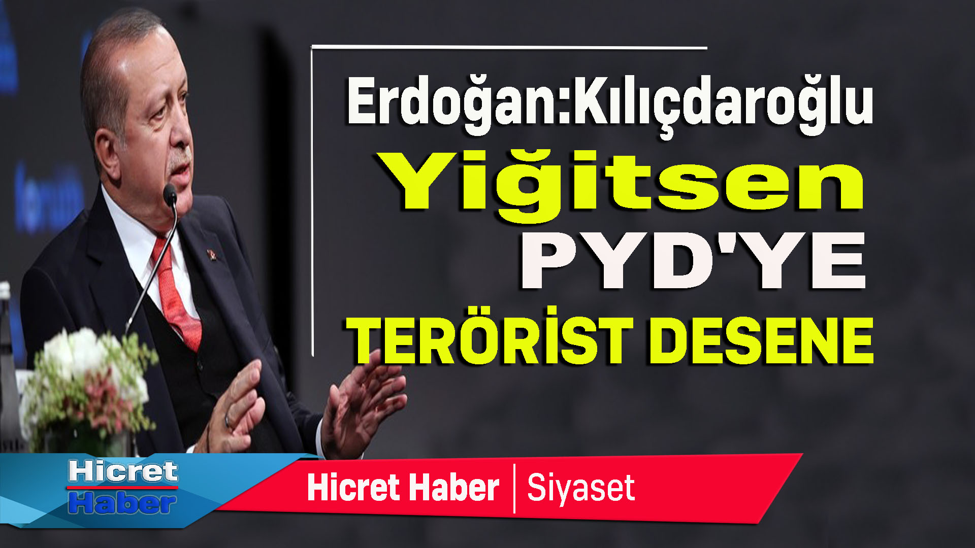 Erdoğan Bitlis'ten Kılıçdaroğluna Yüklendi