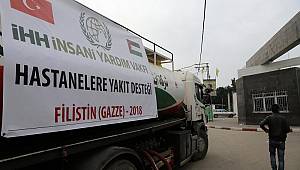  Gazze'ye 30 ton akaryakıt yardımı
