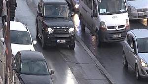 Kaldırımı Yola Çevirdiler İŞTE Kaldırım da bile trafik var