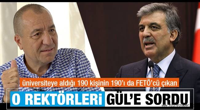Kamuda hangi taşı kaldırsan altından FETÖ’cüler çıkıyor..