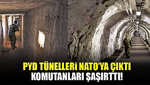 PYD'nin mevzi ve tünelleri NATO'ya çıktı