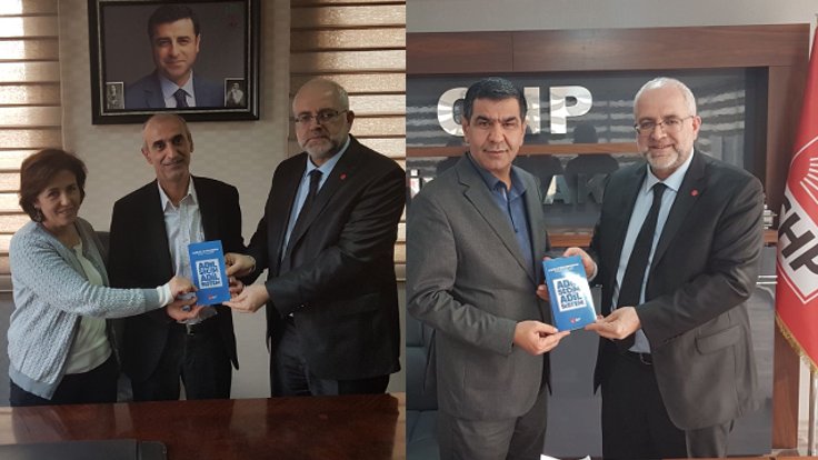 Sp'den Partilere Adil Seçim Adil Sistem Ziyareti Yapıldı