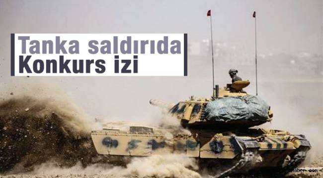 TSK’ya ait Leopard Tanka saldırıda Konkurs izi