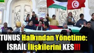 TUNUS Meclisinde İSRAİL Bayrağı Yırtıldı