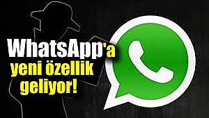 WhatsApp'a bir yeni özellik daha geliyor