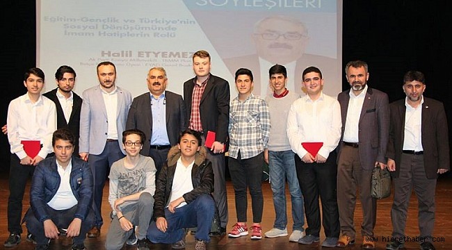 Bu Salonda Geleceğin Bakanlarını ,Bürokratlarını ,Milletvekillerini Görüyorum