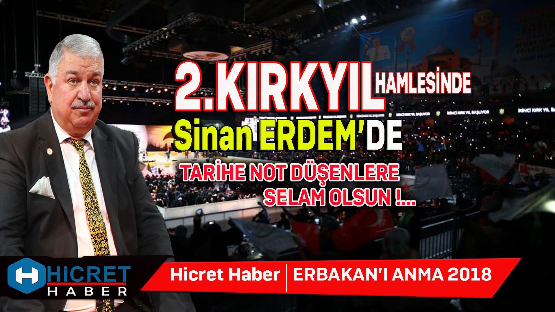 Doğan Bekin'den Sinan Erdem'deki Tarihi Anma Günü Notları