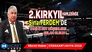 Doğan Bekin'den  Sinan Erdem'deki Tarihi Anma Günü Notları