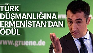 Ermenistan'dan Cem Özdemir'e Liyakat Nişanı