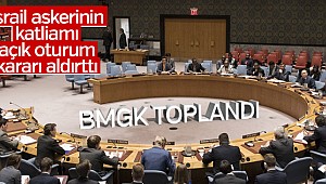İsrail Terörü'ne Bmgk Endişeliyiz Kararı Sadece Verdi