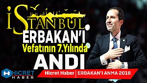 İstanbul Erbakan'ı Andı