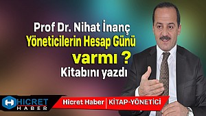 Nihat İnanç Yönetilerin  Hesap Günü  Kitabını Yazdı
