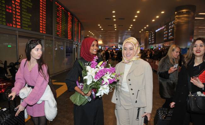 Ünlü Manken Halima Aden İstanbul'a Geldi