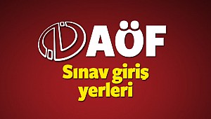 14-15 Nisan AÖF sınavı giriş yerleri! Sınav belgesini çıkartma sayfası...