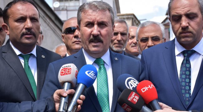 Destici: Cumhur ittifakının adayı kimse, BBP'nin de adayı o olacak