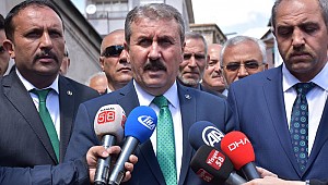 Destici: Cumhur ittifakının adayı kimse, BBP'nin de adayı o olacak