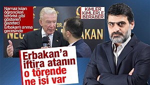 Erbakan'a İftira Atanın O Törende Ne İşi Var?