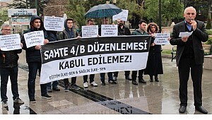 Sahte 4/B Düzenlemesi Kabul Edilemez!