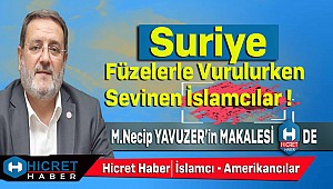 Suriye Füzelerle Vurulurken Sevinen İslamcılar!