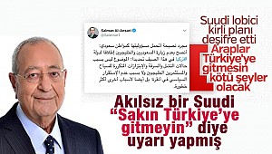 Akılsız bir Suudi “Sakın Türkiye’ye gitmeyin” diye uyarı yapmış
