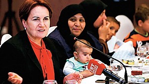 Akşener Filistin'li Ailelerle  İftar Açtı