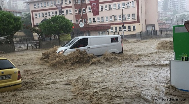 Ankara'yı Sel bastı: 6yaralı
