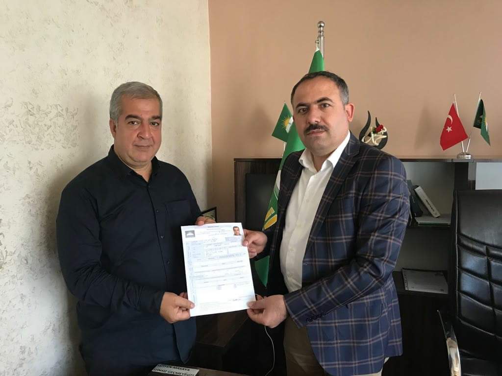 Yurdan İstanbul Hüdapar'dan Aday Oldu