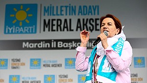 Akşener Mardin'den  "Ortak Tek Bir Dert Var"