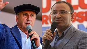 Hükümet Sözcüsü Bozdağ'dan Muharrem İnce'ye tepki
