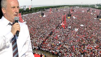 İnce Son Mitingi'ni Maltepe'de Yaptı