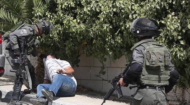 Kudüs ve Batı Şeria da 13 Filistinliye Gözaltı