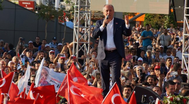 Muharrem İnce: Recep Erdoğan, her kuşun eti yenmez