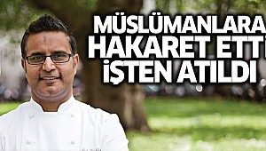 Müslümanlara  Hakaret Eden Hint Şef İşten Atıldı