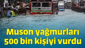 Muson Yağmurları Binlerce Kişiyi Vurdu
