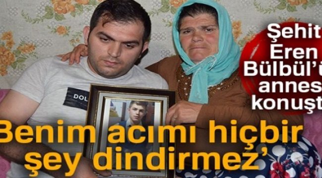 Şehit Eren Bülbül’ün annesi Ayşe Bülbül: