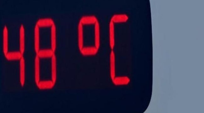 Adana'da termometreler 48 dereceyi gördü!