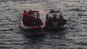 Aydın'da 44 göçmen gözaltına alındı