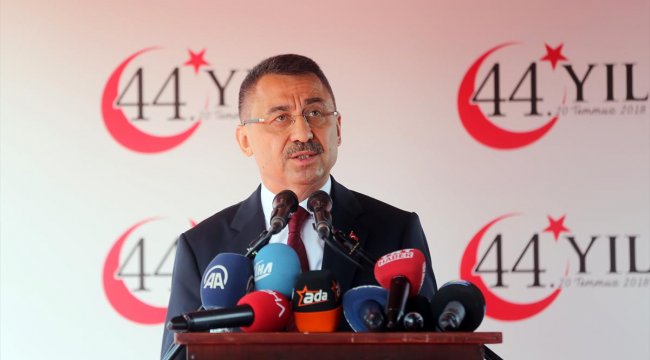 Cumhurbaşkanı Yardımcısı Fuat Oktay'dan KKTC mesajı