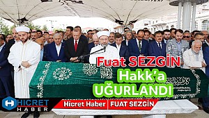 Fuat Sezgin Hoca Hakk'a Uğurlandı