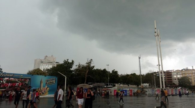 İstanbul'da sağanak