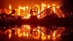 Kaliforniya yanıyor! OHAL ilan edildi!