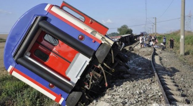 Tekirdağ yakınlarındaki tren kazasında can kaybı 24'e yükseldi
