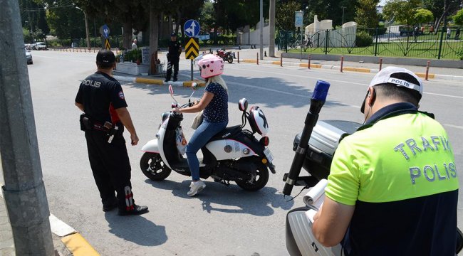 Türkiye genelinde motorsiklet denetimi