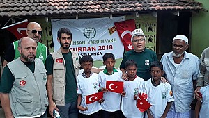 2 milyon 300 bin muhtaca kurban yardımı